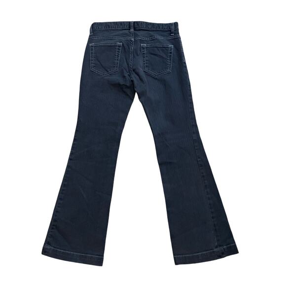 GAP Womens Size 1 Dark Gray Long and Lean Low Rise Boot Cut Jeans 28.5" Inseam - Picture 2 of 6